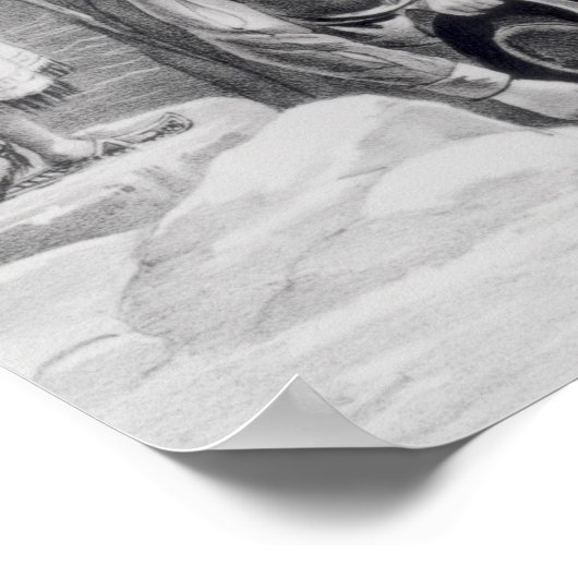 De landing van de pelgrims poster (Hoek)