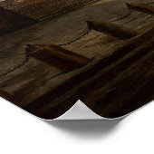 De landingplaats van Hubert Robert Poster (Hoek)