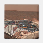 De landingsplaats van de rover magneet (Voorkant)