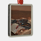 De landingsplaats van de rover metalen ornament (Rechts)
