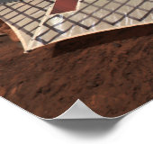 De landingsplaats van de rover poster (Hoek)