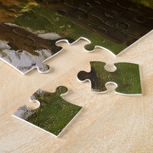 De landingstaat Monet Fine Art Legpuzzel (Zijkant)