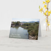 De Landschap Persoonlijke Vaderdag Kaart (Gele Bloem)