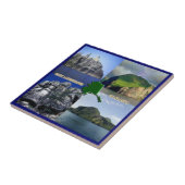 De Landschappen van de rots van de Collage van Tegeltje (Zijkant)