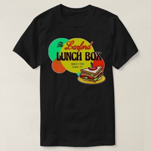 De Lanford Lunch Box van Roseanne T-shirt (Design voorkant)
