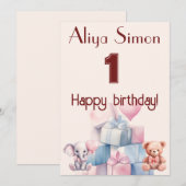 De Lang Verwachte Moment Kaart (Voorkant / Achterkant)