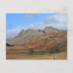 De Langdale Pikes, het Engelse district van het me Briefkaart