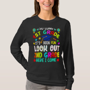 De lange 1e graad 2de graad hier kom ik Afstuderen T-shirt