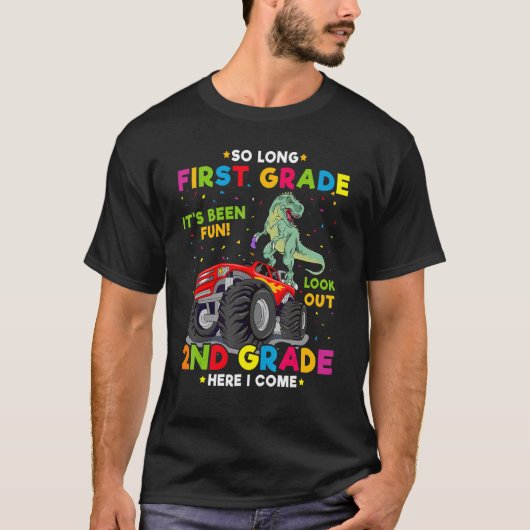 De lange 1e graad 2de graad hier kom ik Afstuderen T-shirt (Voorkant)