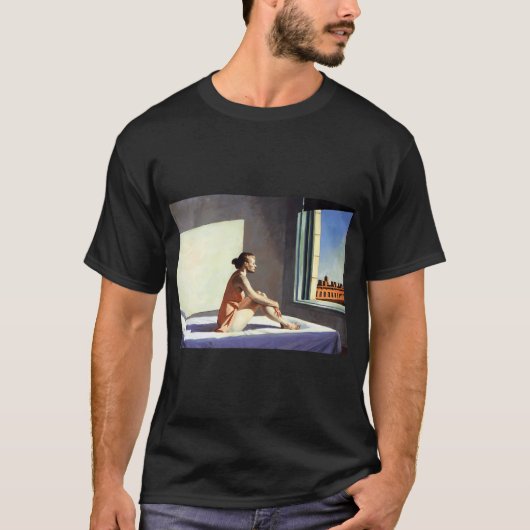 de lange been Edward Hopper T-shirt (Voorkant)