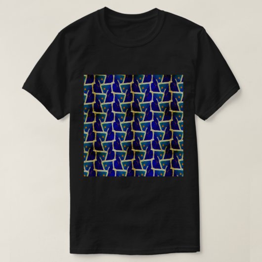 De lange donkere ridders van de schaakziel t-shirt (Design voorkant)