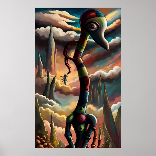 De lange en korte van het - Ken Gage Art Poster (Voorkant)