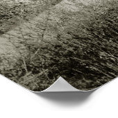 De lange en winde Weg Poster (Hoek)