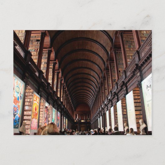 de lange hal briefkaart (Voorkant)