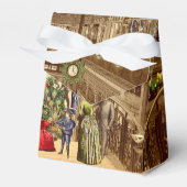 De lange lijst van de kerstman bedankdoosjes (Voorkant Zijde)