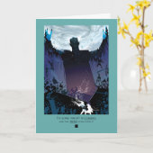 De lange nacht komt eraan kaart (Gele Bloem)