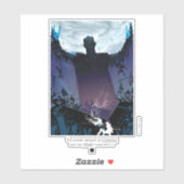 De lange nacht komt eraan sticker (Vel)