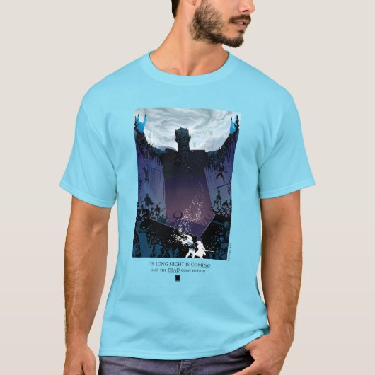 De lange nacht komt eraan t-shirt (Voorkant)