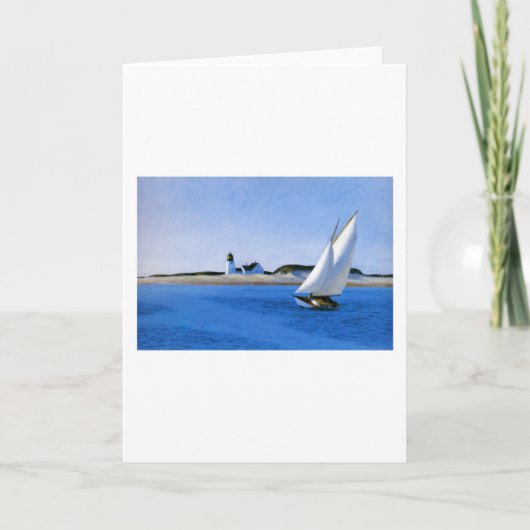 De lange poot - Edward Hopper Kaart (Voorkant)