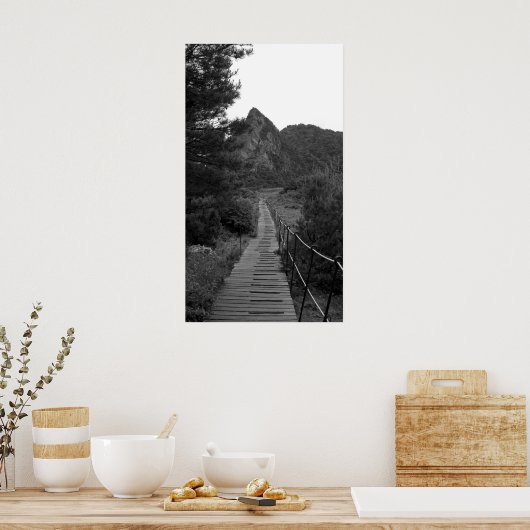 De lange reis poster (Keuken)