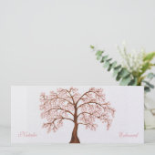 De Lange Uitnodigingen van de Bloesem van de Kers (Staand voorkant)