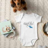 De lange wachttijd van Dachshund Newborn Gift waar Romper