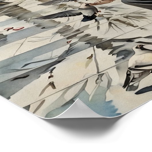 De lange wachttijden poster (Hoek)