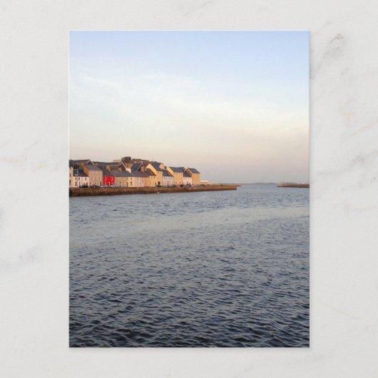 de lange wandeling briefkaart (Voorkant)