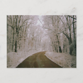 De lange weg briefkaart