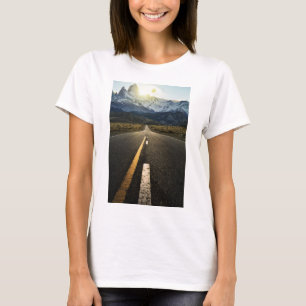 De lange weg naar het Fitzroy-gebergte - Ruta 40 T-shirt