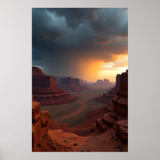 De lange weg naar onweer poster