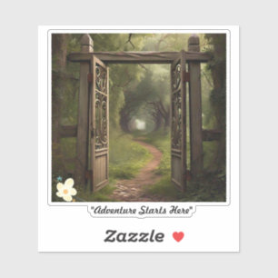 "De lange weg" Sticker