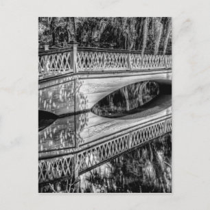 De lange Witte Brug (b&w) .jpg Briefkaart