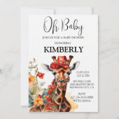 De Langhalsgiraffe Kaart (Voorkant)