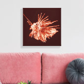 De langoest canvas afdruk (Insitu (Woonkamer))