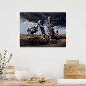 De Langoliers of de onvermijdelijke Entropie, in e Poster (Keuken)