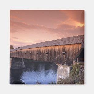 De langste gedekte brug in de Verenigde Staten Magneet