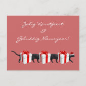 De langste kat ter wereld briefkaart (Voorkant)