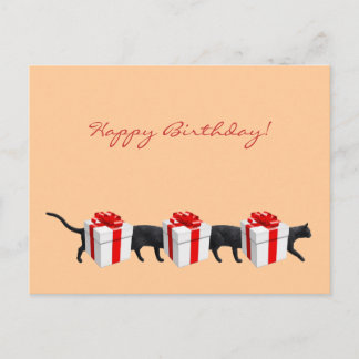 De langste kat ter wereld briefkaart