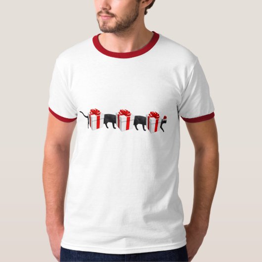 De langste kat ter wereld t-shirt (Voorkant)