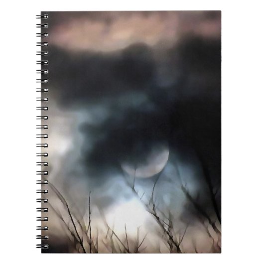 De langste nachtelijke winterzonsonderste kunst notitieboek (Voorkant)