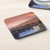 De langste overdekte brug in de Verenigde Staten Bier Onderzetter (Linkerzijde)