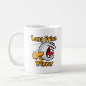 De langste winnaar van de prijs voor het Golftoern Koffiemok (Links)