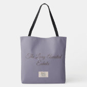 De Langverwachte Uitademing Tote Bag (Achterkant)