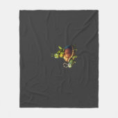 De Langzaamste Wilde Rit. Fleece Deken (Voorkant)