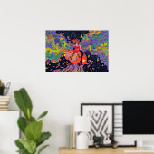 De lantaarn van de demonen poster (Thuiskantoor)