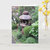 De Lantaarn van de steen Kaart (Gele Bloem)