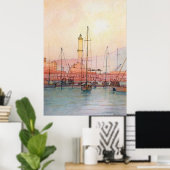 De lantaarn van Genua Poster (Thuiskantoor)