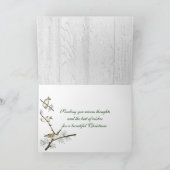 De Lantaarn van Kerstmis Feestdagen Kaart (Binnen)