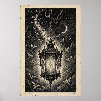 De Lantaarn van Verloren Ziel Kunstprint Poster